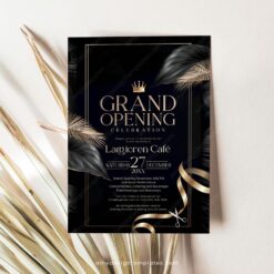 Grand Opening Invitation Template