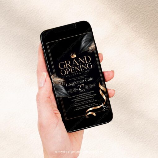 Grand Opening Invitation Template - Image 5