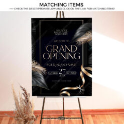 Grand Opening Welcome Signs Matching Items