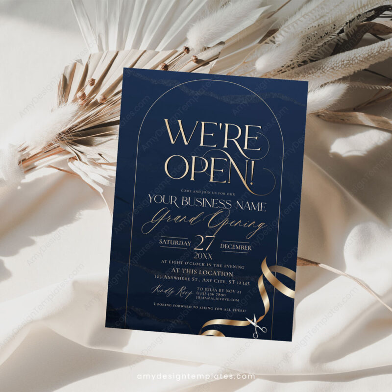 5+ Grand Opening Hotel Invitation Templates: Welcome to Luxury A Gallery of Elegant Grand Opening Hotel Invitation Styles C008