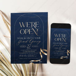 C008 Grand Opening Invitation Amy Design Templates 4