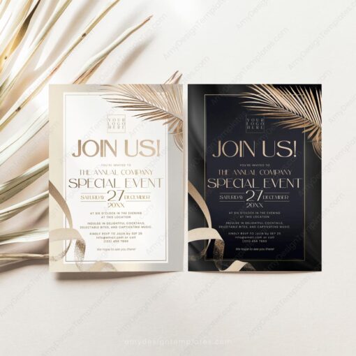 Dinner Party Invite Template