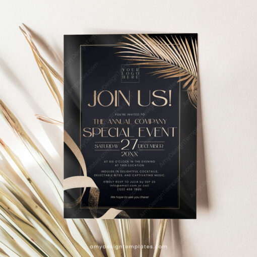 Dinner Party Invite Template - Image 6