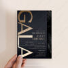 Gala Invitation Template Printable | Dinner Party Invitation