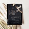 Launch Party Grand Opening Invitation Template | Black & White Launch Party Grand Opening Invitation Template | Black & White