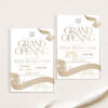 Golden Grand Opening Flyer Template | Ribbon Cutting Event | Launch Party Invitation Golden Grand Opening Flyer Template | Ribbon Cutting Event | Launch Party Invitation