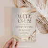 Elegant Grand Opening Flyer Template | Launch Invitation Card