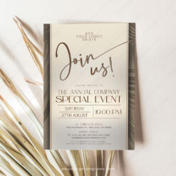 C050 Anniversary Invitation Template Amy Design 4