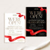 Grand Opening Invitation Template, Product Launch, Business Launch Invite