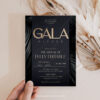 Printable Gala Invitation Template | Editable Business Dinner Party Digital Invite