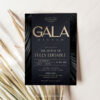 Printable Gala Invitation Template | Editable Business Dinner Party Digital Invite Printable Gala Invitation Template | Editable Business Dinner Party Digital Invite