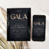 Printable Gala Invitation Template | Editable Business Dinner Party Digital Invite