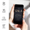 Printable Gala Invitation Template | Editable Business Dinner Party Digital Invite
