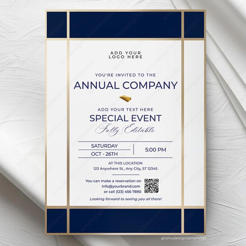 Formal Shop Grand Opening Invitation Card Printable | Business Invite Template Formal Shop Grand Opening Invitation Card Printable | Business Invite Template