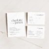 Modern Minimalist Wedding Invitation Template Modern Minimalist Wedding Invitation Template