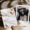 Boho Save The Date Card Template D011-2A