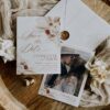 Boho Save The Date Card Template D011-2A