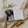 Boho Save The Date Calendar Template with Photo | Rustic Save The Date Card Boho Save The Date Calendar Template with Photo D011 B (Calendar)