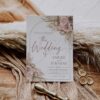 Bohemian Pink Mauve Wedding Invitation Template | Rustic Boho Wedding Suite | Dusty Roses Pampas Bohemian Pink Mauve Wedding Invitation Template | Rustic Boho Wedding Suite | Dusty Roses Pampas