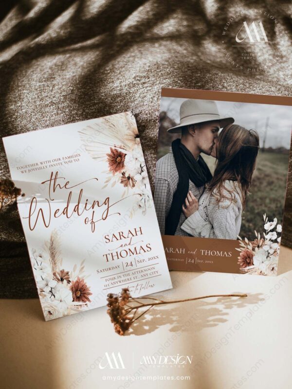 Terracotta Invitations with RSVP: The Complete Suite Guide What’s Included in a Terracotta Invitations with RSVP? - Wedding Invitation