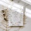 Wildflower Wedding Template BUNDLE | 50+ Templates Editable Floral Invitation Suite Botanical Wedding Invitation Suite Templates | Wild Flower Wedding Set | Elegant Wedding