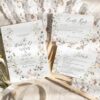 Wildflower Wedding Template BUNDLE | 50+ Templates Editable Floral Invitation Suite Botanical Wedding Invitation Suite Templates | Wild Flower Wedding Set | Elegant Wedding