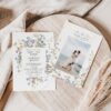 Wildflower Wedding Invitation Set Printable | Boho Floral Wedding Template