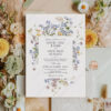 Wildflower Botanical Wedding Bundle | Complete Wedding Stationery Kit 50+ Templates Wildflower Wedding Invitation Card | Botanical Wedding Template