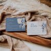 Blue Bohemian Wedding Bundle Template | Complete Wedding Stationery Kit (50+ Templates) Editable Signs & Reception Blue Boho Wedding Invitations Suite Template | Pampas Grass Invite