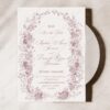 Monogram Save The Date Template D031-2A