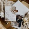 Boho Save the Date Wedding Invitation Template D035