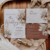 Rustic Terracotta Wedding Invitation Suite | Boho Rust Wedding Templates Rustic Terracotta Wedding Invitation Suite | Boho Rust Wedding Templates