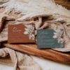 Boho Wedding Invitation Suite Template | Sage Green Terracotta Wedding