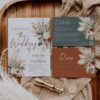 Boho Wedding Invitation Suite Template | Sage Green Terracotta Wedding