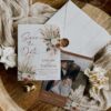 Rust Boho Save The Date Template Printable D036