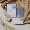Dusty Blue Wedding Invitation Template | Boho Pampas Grass Wedding Set Dusty Blue Wedding Invitation Template | Boho Pampas Grass Wedding Set