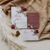 Burgundy Floral Wedding Invitation Card | Wedding Suite Templates | Maroon Wedding Burgundy Floral Wedding Invitation Card | Wedding Suite Templates | Maroon Wedding