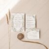 Wild Flower Wedding Invitation Card | Printable Wedding Set Template