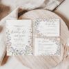 Meadow Wildflower Wedding Invitation Card | Boho Floral Wedding Templates Meadow Wildflower Wedding Invitation Card | Boho Floral Wedding Templates