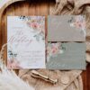 Pink Floral Wedding Invitations Suite | Boho Dusty Roses Wedding Printable | Bohemian Rustic Wedding Pink Floral Wedding Invitations Suite | Boho Dusty Roses Wedding Printable | Bohemian Rustic Wedding