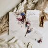 Burgundy Wedding Invitations Suite Template | Wedding Invites Set | Navy Maroon Blush Floral Burgundy Wedding Invitations Suite Template | Wedding Invites Set | Navy Maroon Blush Floral