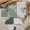 Rustic Greenery Wedding Invitation Card | Sage Green Wedding Set Rustic Greenery Wedding Invitation Card | Sage Green Wedding Set