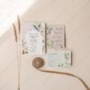 Floral Wedding Invitation Templates Set | Spring Floral Garden Wedding Suite Floral Wedding Invitation Templates Set | Spring Floral Garden Wedding Suite
