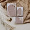 Boho Arched Wedding Invitation Template Suite | Terracotta Wedding Card Boho Arched Wedding Invitation Template Suite | Terracotta Wedding Card