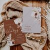 Bohemian Pampas Wedding Invitation | Terracotta Wedding Invite Template Bohemian Pampas Wedding Invitation | Terracotta Wedding Invite Template