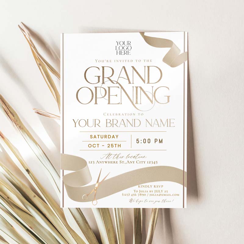 Grand Opening Invitations