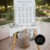 Wildflower Signage Template Bundle Printable | Reception Sign Wedding D002 Wildflower Seating Chart Template Printable Amy Design Templates 4