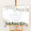 Wildflower Wedding Signage Bundles Template Printable | Spring Garden Reception Signs D006 Welcome Sign Wildflower Wedding Amy Design Templates 1