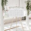 Wildflower Wedding Seating Chart Sign Template | Wedding Sign Templates D006 Wildflower Wedding Seating Chart Sign Template 2 1