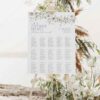 Wildflower Wedding Seating Chart Sign Template | Wedding Sign Templates D006 Wildflower Wedding Seating Chart Sign Template 4